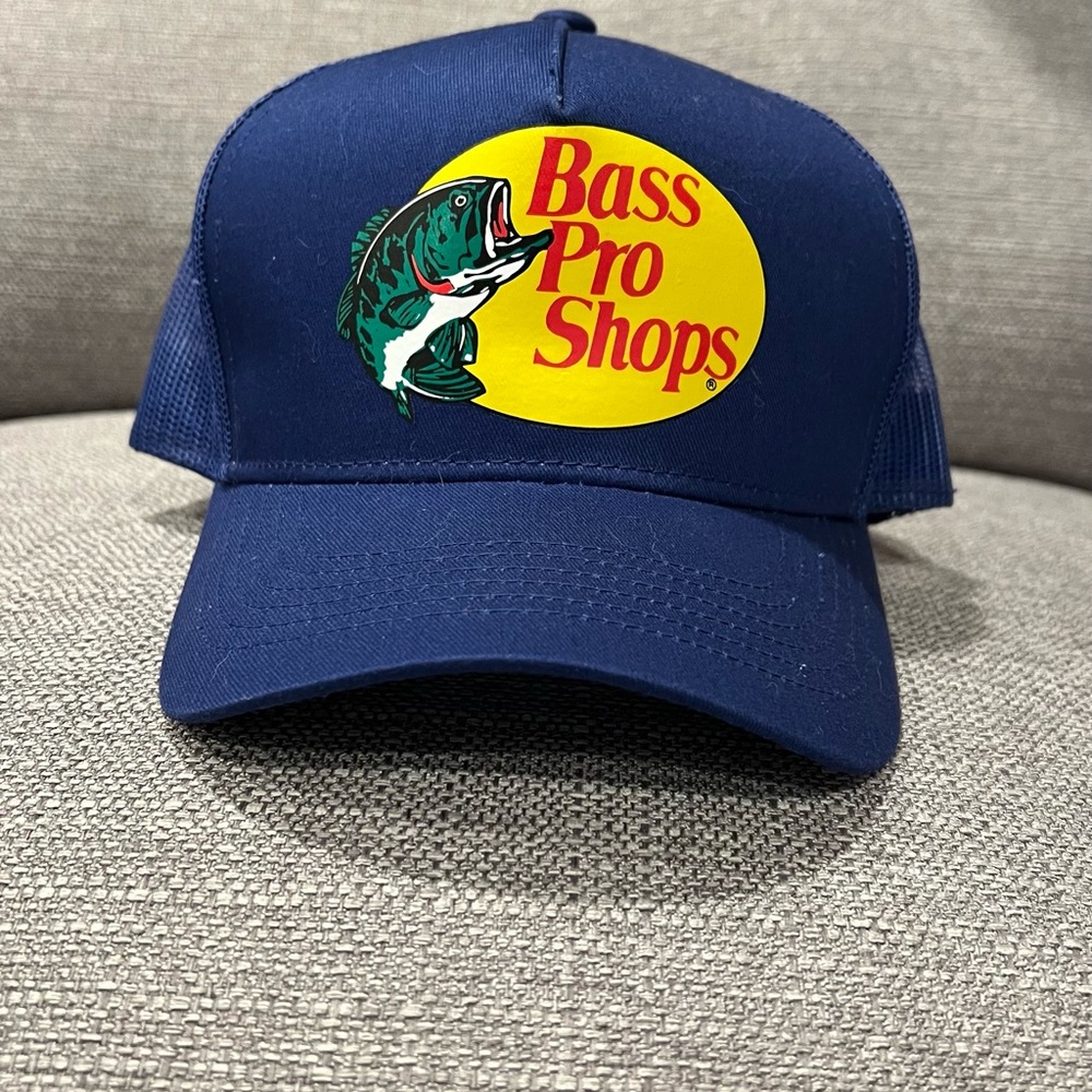 Bass Pro Shops Blue Fishing Cap